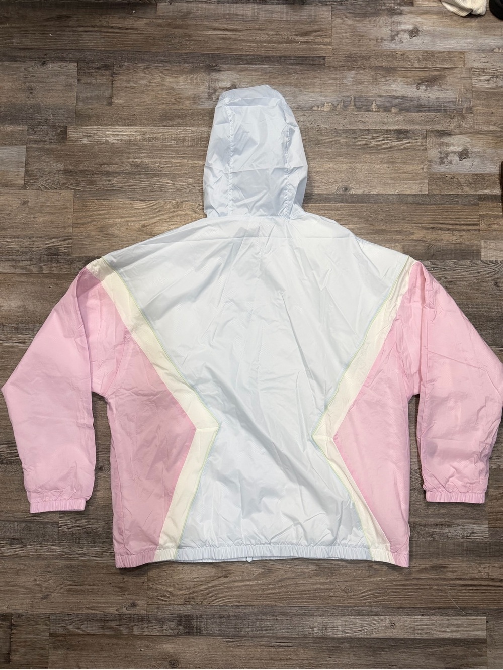 Nike Air Jordan Brooklyn Hooded WindbreakerJacket Aura Carmine HF9333-472 - Picture 7 of 8